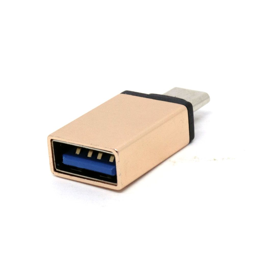 Adaptador OTG Tipo C p/ USB fêmea