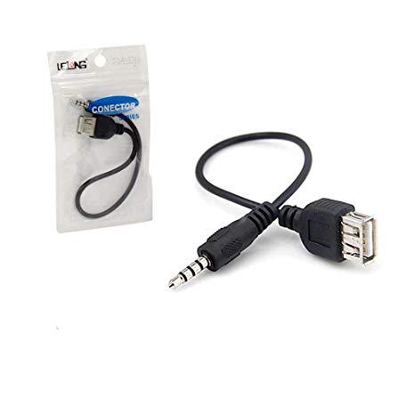 Cabo P2/USB fêmea