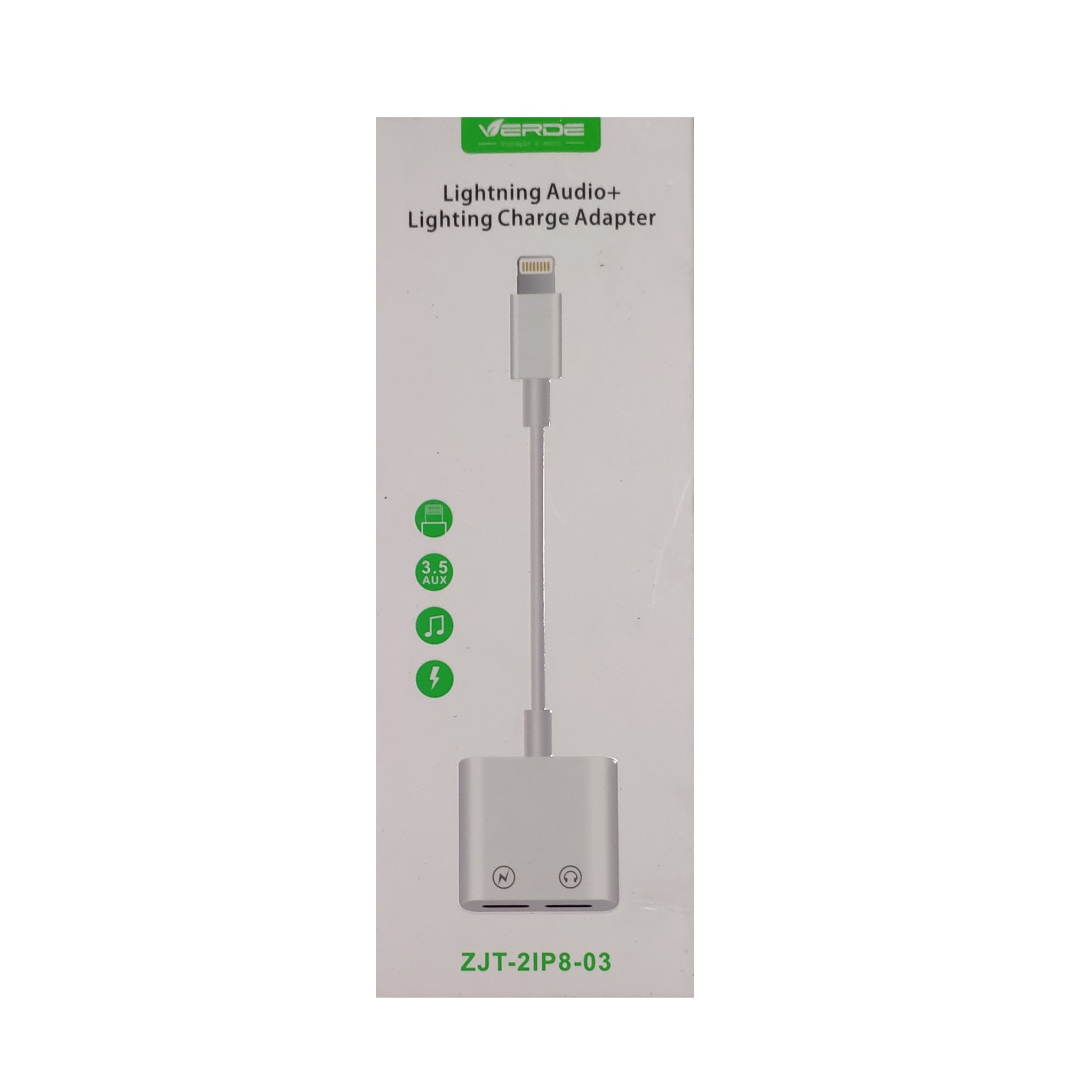 Adaptador Fone e Carregador para iPhone