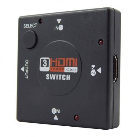 Switch HDMI 3x1 