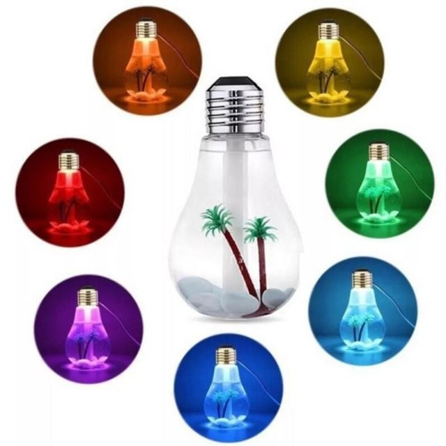 Umidificador Lâmpada USB Led