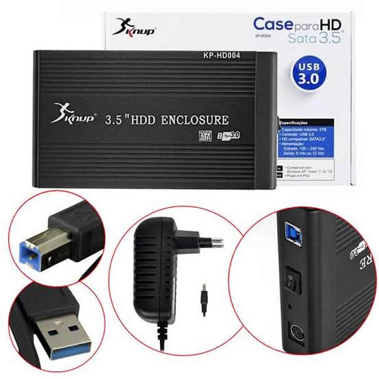 Case para HD Sata 3.5