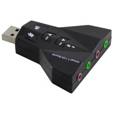 Adaptador 7.1 Virtual USB