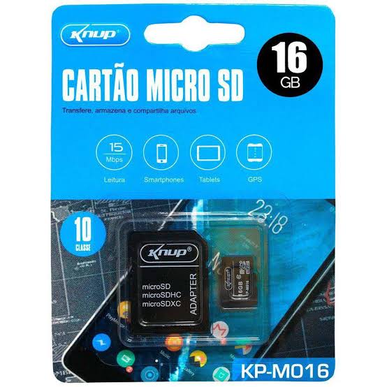 Cartão de Memória 16gb Knup