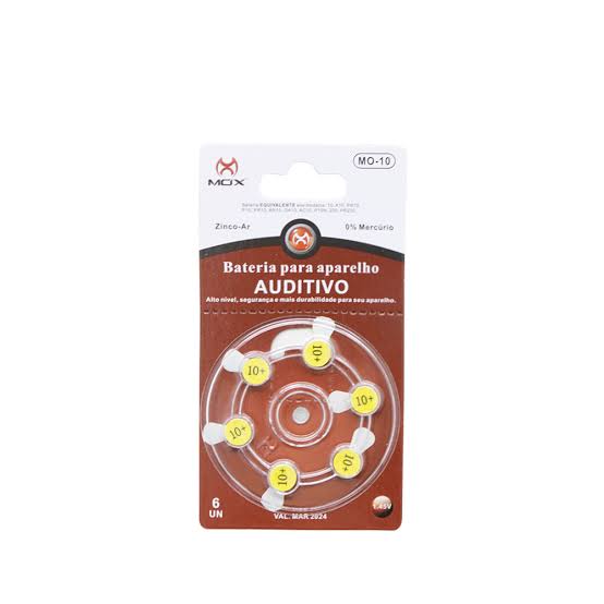 Bateria p/ Aparelho Auditivo MO-10
