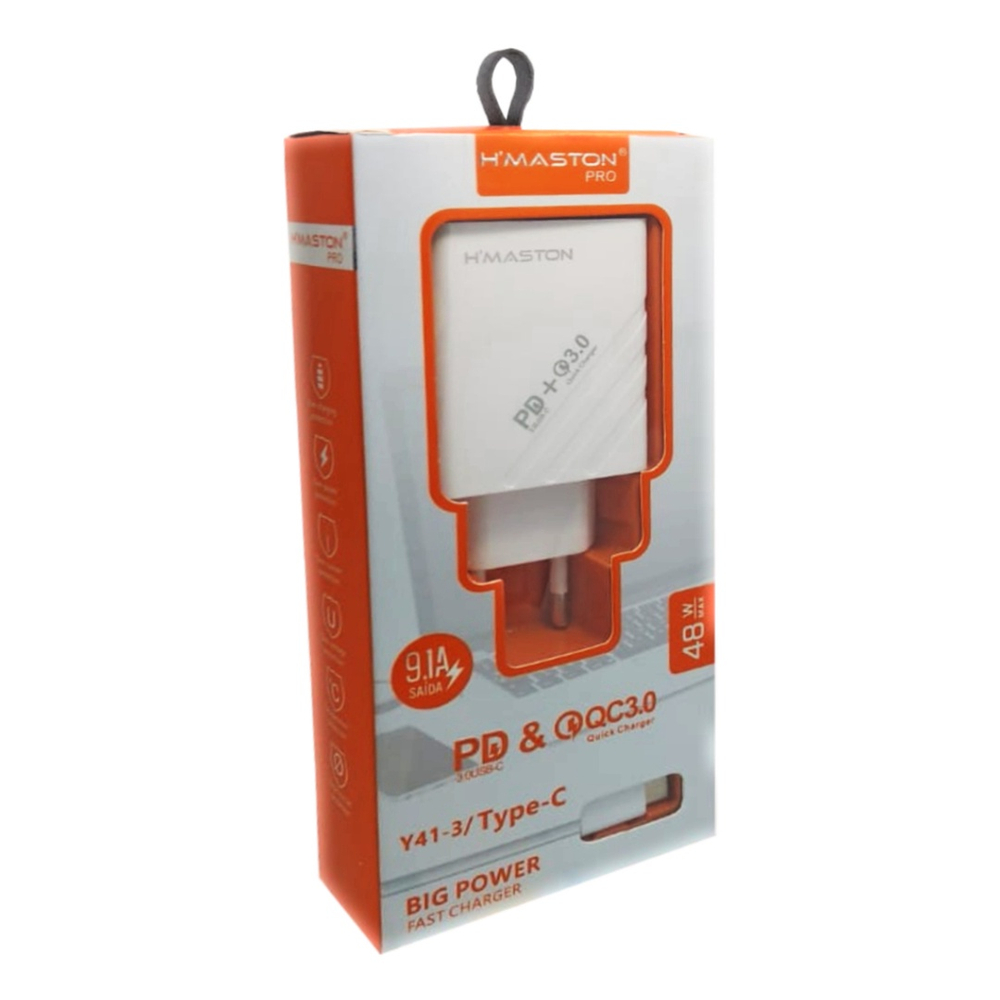 Carregador Turbo H'Maston 48w 9.1A