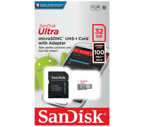 Cartão de Memória 32gb SanDisk