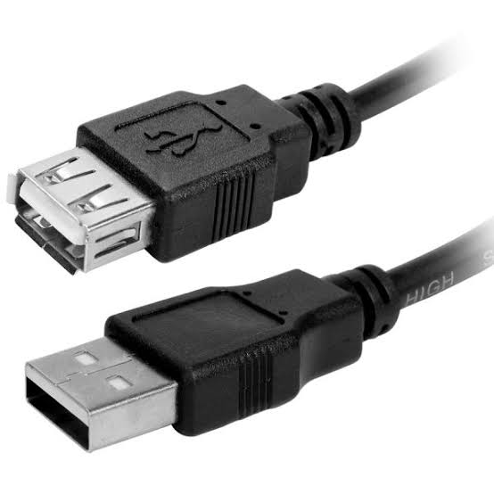 Cabo USB Macho p/ USB Fêmea 