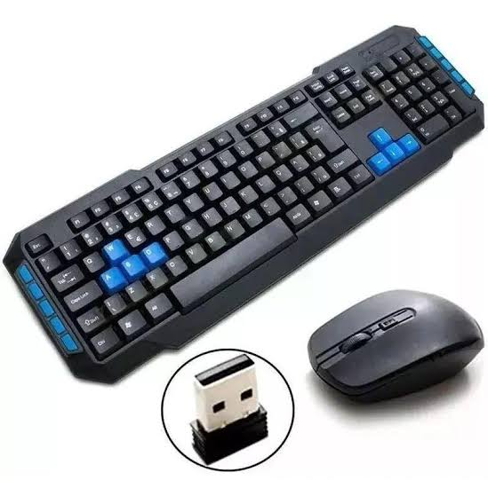 Teclado e Mouse S/Fio 