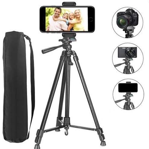 Tripé 1.80mt p/ Câmera ou Celular 