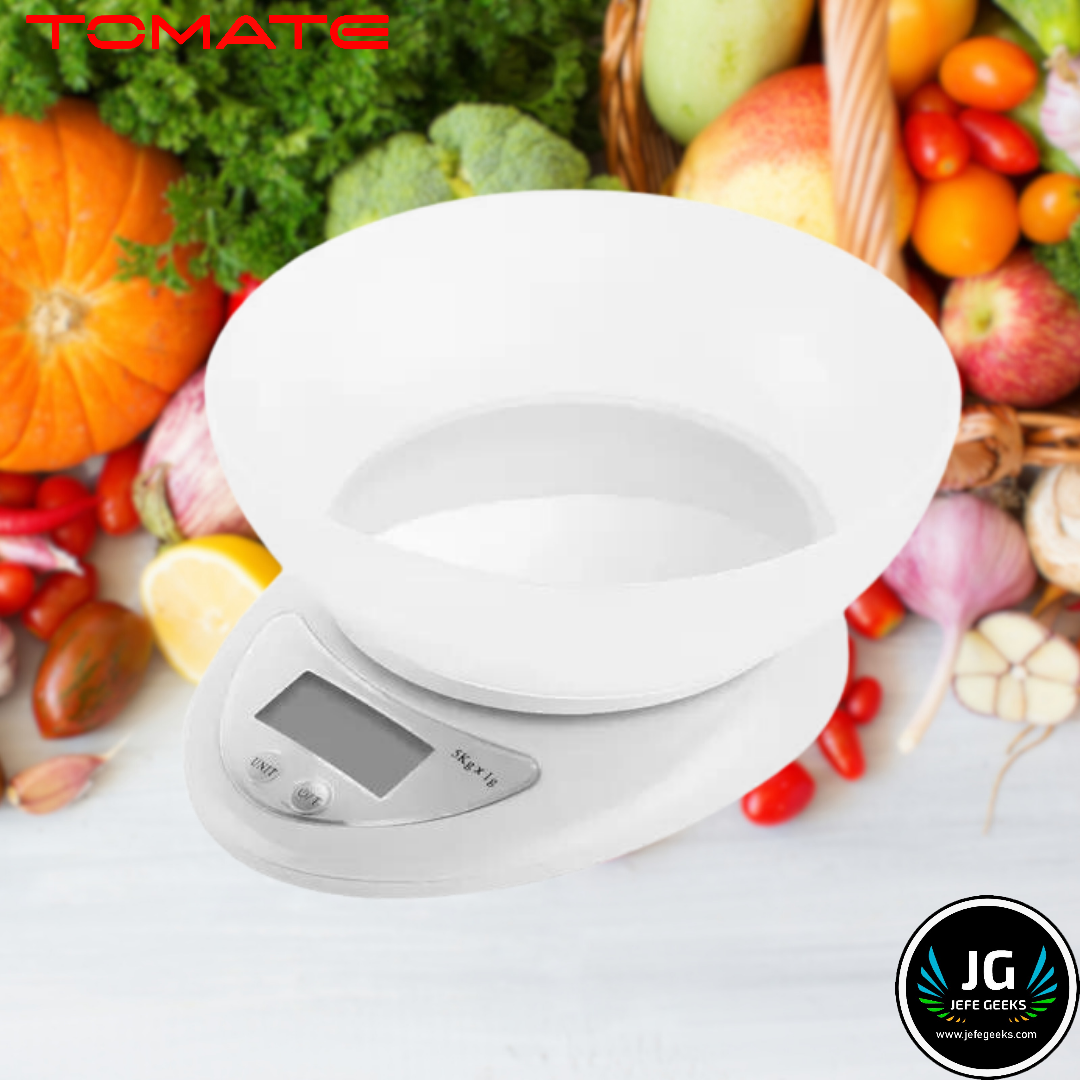 Balança Digital com Tigela até 5kg